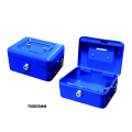 Metal Cash Money Box  Portable Storage Combination Lock Security Cash Box